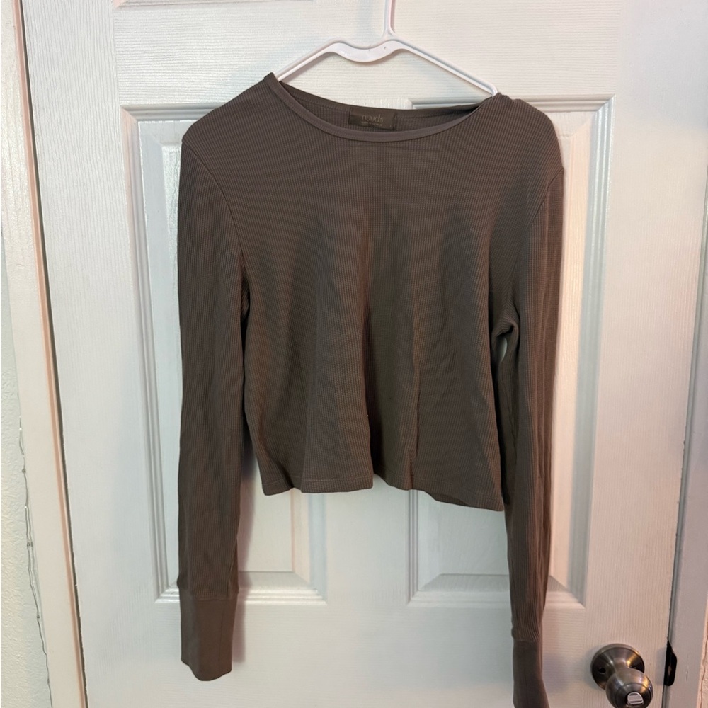 Nuuds waffle sweat set
